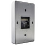 Система СКУД KIT-T12MF-P-G на 1 дверь, сенсорная панель, 2 считывателя Mifare, серый замок, НЗ тип