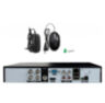 Комплект видеонаблюдения AHD 5Мп Ps-Link KIT-A504HDM / 4 камеры / встроенный микрофон