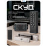 Система СКУД KIT-SK7-280 беспроводная, электромагнитный замок 280 кг, кнопочная панель, 1000 пользователей, IP65