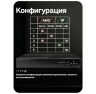 Комплект видеонаблюдения AHD 8Мп KIT-A810HDC 10 камер для помещения с LED-подсветкой, без микрофона