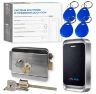 Комплект СКУД KIT-MT1301MF-WP-SL до 10000 пользователей, металл, тип Mifare, механический уличный замок