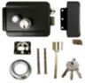 Система СКУД KIT-K33EM-B на 1 дверь, кодовая панель со считывателем RFID 125 кГц EM-Marine, замок черный НЗ