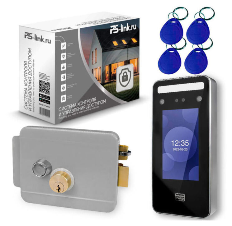 Система СКУД KIT-TM06-G / детектор лиц / RFID