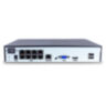 Комплект IP-видеонаблюдения KIT-A406IP-POE 4 Мп, 6 купольных IP-камер, NVR, 8 PoE портов