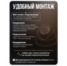 Комплект видеонаблюдения IP Ps-Link KIT-A206IP-POE-LCD / 2Мп / 6 камер / монитор