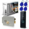 Система СКУД KIT-H102-G / сканер отпечатков / эл. механический замок / RFID, WIFI