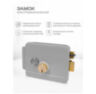 Система СКУД KIT-T12MF-G на 1 дверь, сенсорная панель с RFID Mifare, серый замок, НЗ тип