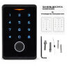 Комплект СКУД Undino KIT-ACP303EM-180 эл. магнитный замок 180кг, отпечаток пальца, WIFI