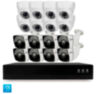 Комплект видеонаблюдения IP Ps-Link KIT-B216IP-POE / 2Мп / 8 камер / питание POE