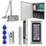 Система СКУД KIT-S601EM-350UPS с доводчиком 85, блоком резервного питания, 7Ач, замок 350кг
