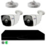 Комплект видеонаблюдения IP 2Мп KIT-C202POE-YE облако IPEye, две уличные камеры