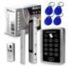 Система СКУД KIT-ACM323-280 для помещений с клавиатурой, RFID-ключами, кнопкой выхода и магнитным замком 280 кг