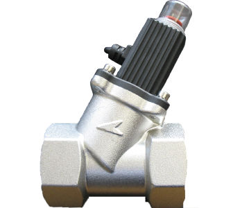 Клапан газовый Кенарь GV-80 1"(DN25) электромагнитный отсекатель (Снято! Электромагнитный газовый клапан отсекатель Кенарь GV-80 1"(DN25))