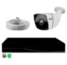 Комплект видеонаблюдения IP 5Мп KIT-C501POE-YE с облачным сервисом Ipeye, удалённым доступом для ПВЗ, дома, офиса