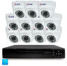 Комплект видеонаблюдения AHD 8Мп KIT-A811HD 11 камер для помещения, ночная съемка, датчик движения