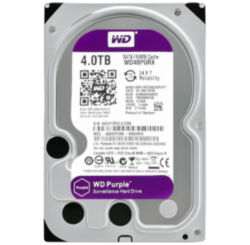 Жесткий диск HDD 3.5 Western Digital Purple SATA 4Тб внутренний (восстановленный)