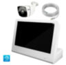 Комплект видеонаблюдения IP Ps-Link KIT-C201IP-POE-LCD / 2Мп / 1 камера / монитор