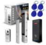 Система СКУД KIT-M010EM-WP-350LED на 1 дверь, электромагнитный НО замок 350 кг, контроллер 10000 карт, EM-Marine 125 кГц