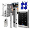 Система СКУД KIT-1203MF-280 электромагнитный замок 280кг тип НО, кодовая панель Mifare 13.56, 2000 пользователей, IP40