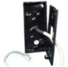Система СКУД KIT-M010EM-WP-P-B на 1 дверь, черный электромеханический замок, 2 всепогодных считывателя RFID 125 кГц EM-Marine