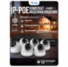 Комплект видеонаблюдения IP 5Мп KIT-A506IPM-POE 6 камер с микрофоном для помещения, питание PoE, ночная съёмка