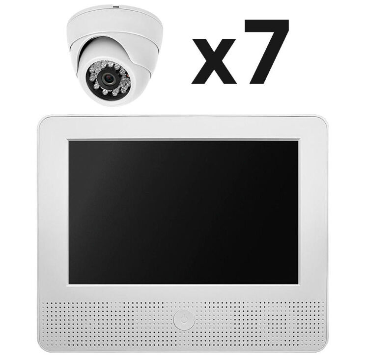 Комплект видеонаблюдения AHD 5Мп KIT-A9507HD 7 камер для помещения, регистратор с монитором