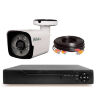 Комплект видеонаблюдения AHD 5Мп KIT-C501HD 1 камера для улицы