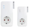 Комплект GSM - Розетка Simpal T4001V2 (1 ведущая + 1 ведомая) работа по расписанию, датчик температуры, управление по SMS