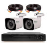 Комплект видеонаблюдения AHD 5Мп KIT-C502HD 2 камеры для улицы