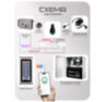 Система СКУД KIT-S601EM-WP-W-G на 1 дверь, кодовая панель, WIFI, 125кГц EM-Marine, замок серый
