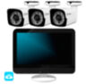 Комплект видеонаблюдения WIFI 5Мп KIT-W503CM беспроводной, 3 камеры для улицы, ночное видение, удаленный доступ