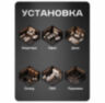 Комплект видеонаблюдения WIFI 5Мп KIT-W505TB беспроводной, 5 камер для улицы, ночное видение, удаленный доступ