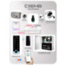Система СКУД KIT-TF2EM-WP-W-SSM отпечаток пальца, кодовая панель, металлическая, RFID, WIFI