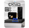 Система СКУД KIT-T1202EM-WP-W-B черный замок тип НЗ, сенсорная панель, RFID 125кГц, WIFI модуль, приложение