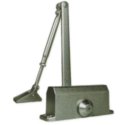 Доводчик дверной  PS-M65G, от 40 до 65 кг, цвет серый металлик, уличный, регулировка скорости