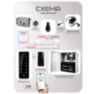 Система СКУД KIT-T1202EM-WP-W-G серый замок тип НЗ, сенсорная панель, RFID 125кГц, WIFI модуль, приложение
