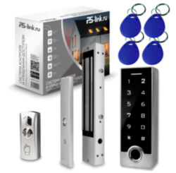 Система СКУД  KIT-TF2EM-WP-W-350LED замок 350 кг, EM-Marine, отпечаток пальца, Wi-Fi