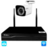 Комплект видеонаблюдения WIFI 3Мп KIT-W301TB 1 камера для улицы, беспроводное подключение