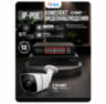 Комплект видеонаблюдения IP 5Мп KIT-C512IP-PL 12 камер для улицы, программный датчик движения, удаленный доступ, ночное видение, умный коммутатор